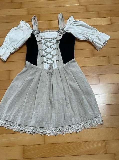 Vestiti: Hübsches Baumwoll/Leinen Dirndl – Usato da Kriens venduto da gango05 1