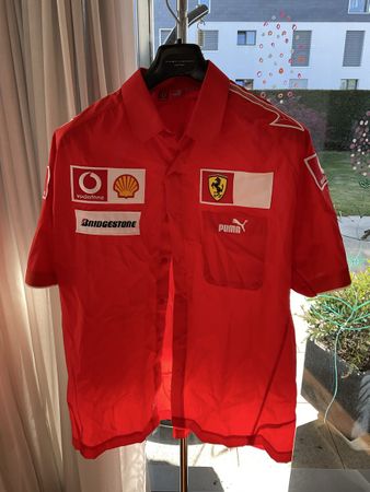 Chemise puma F1 Ferrari vintage