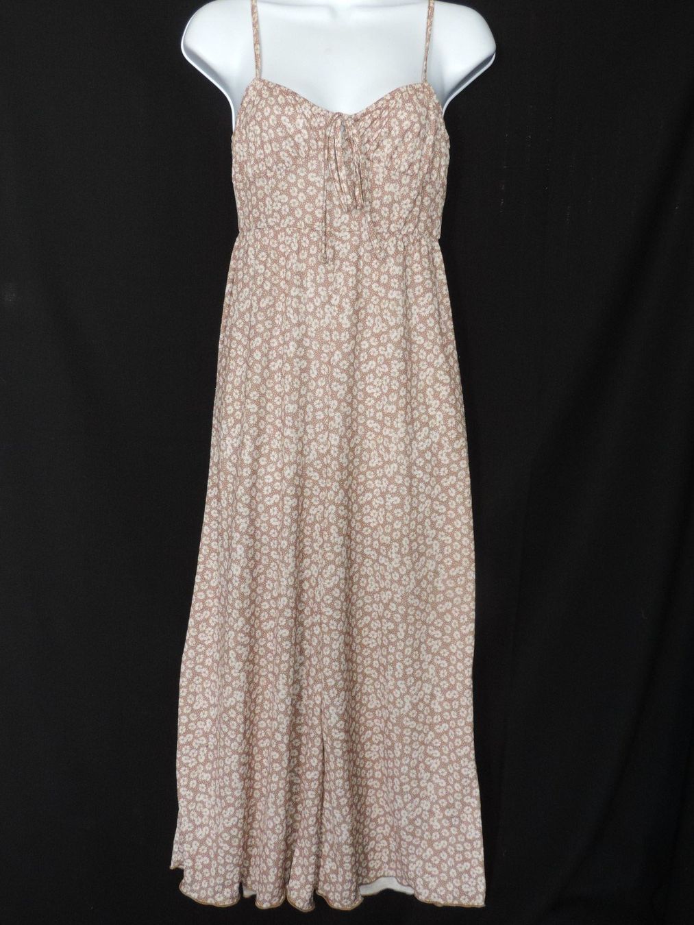 Pull&Bear Jumpsuits: combi à fleurs brun blanc – Gebraucht aus Genève von Axelle333 3