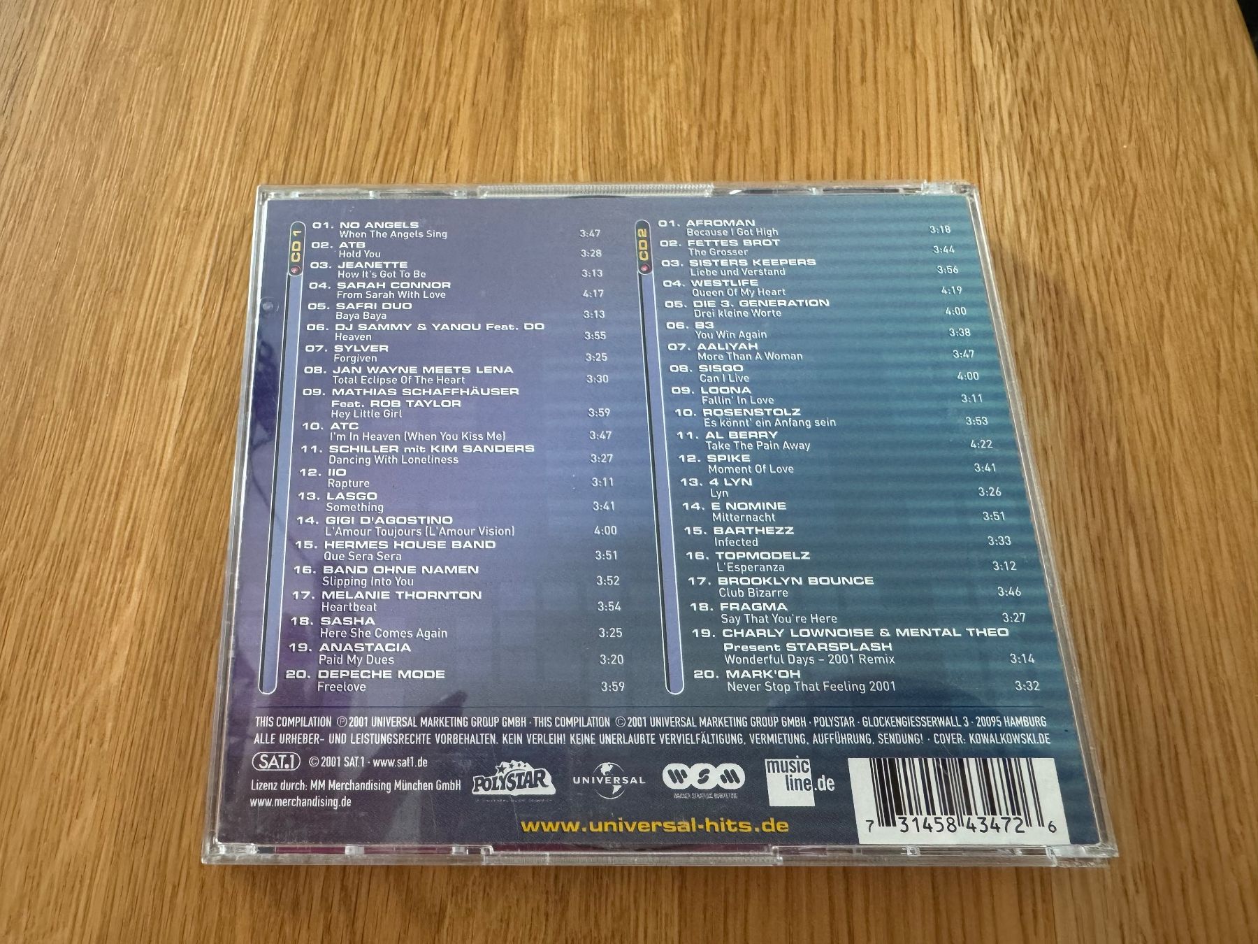 CD: Megahits 2002 Die Erste 2 CD – Usato da Winkel venduto da Schorley 1