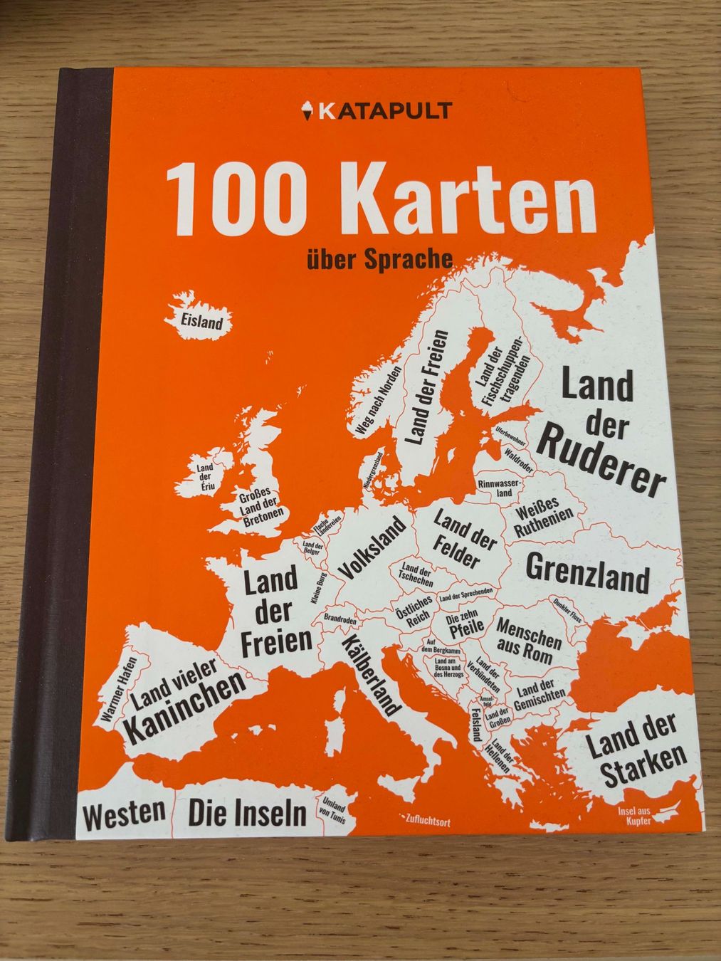Libri: 100 Karten über Sprache – Nuovo e nell'imballaggio originale da Chur venduto da mojobox