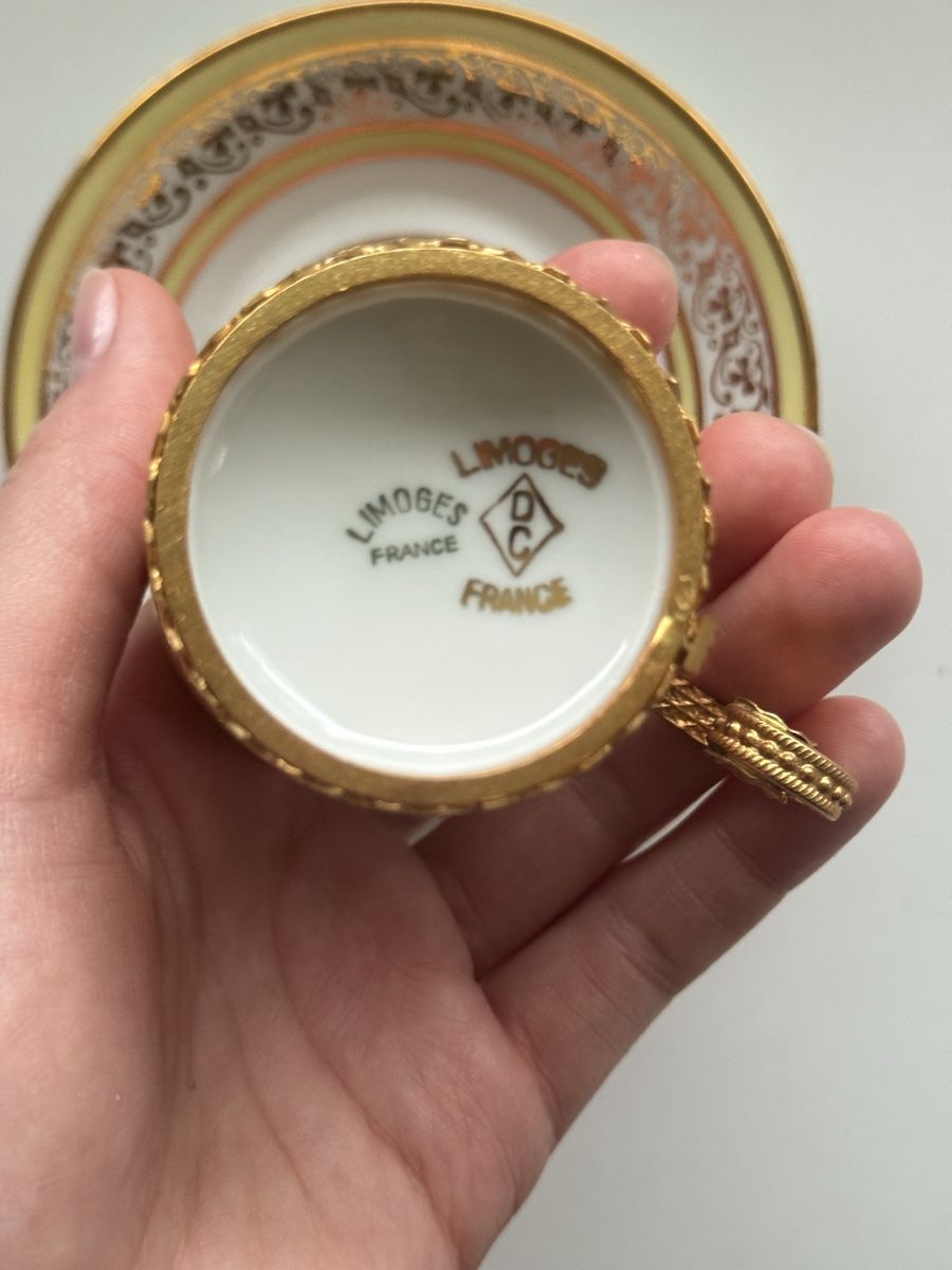 Tazze: Limoges France Kaffeetasse – Usato da St. Gallen venduto da yul_lfs7 3