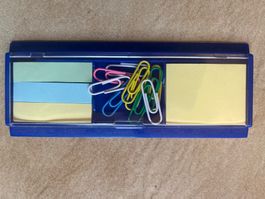 Set de trombones, règle, marque-page et POST-IT neuf