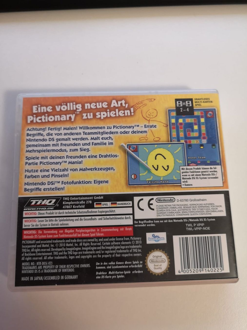 Giochi: Pictionary (Nintendo DS) – Usato da Herisau venduto da Seyashop1 2