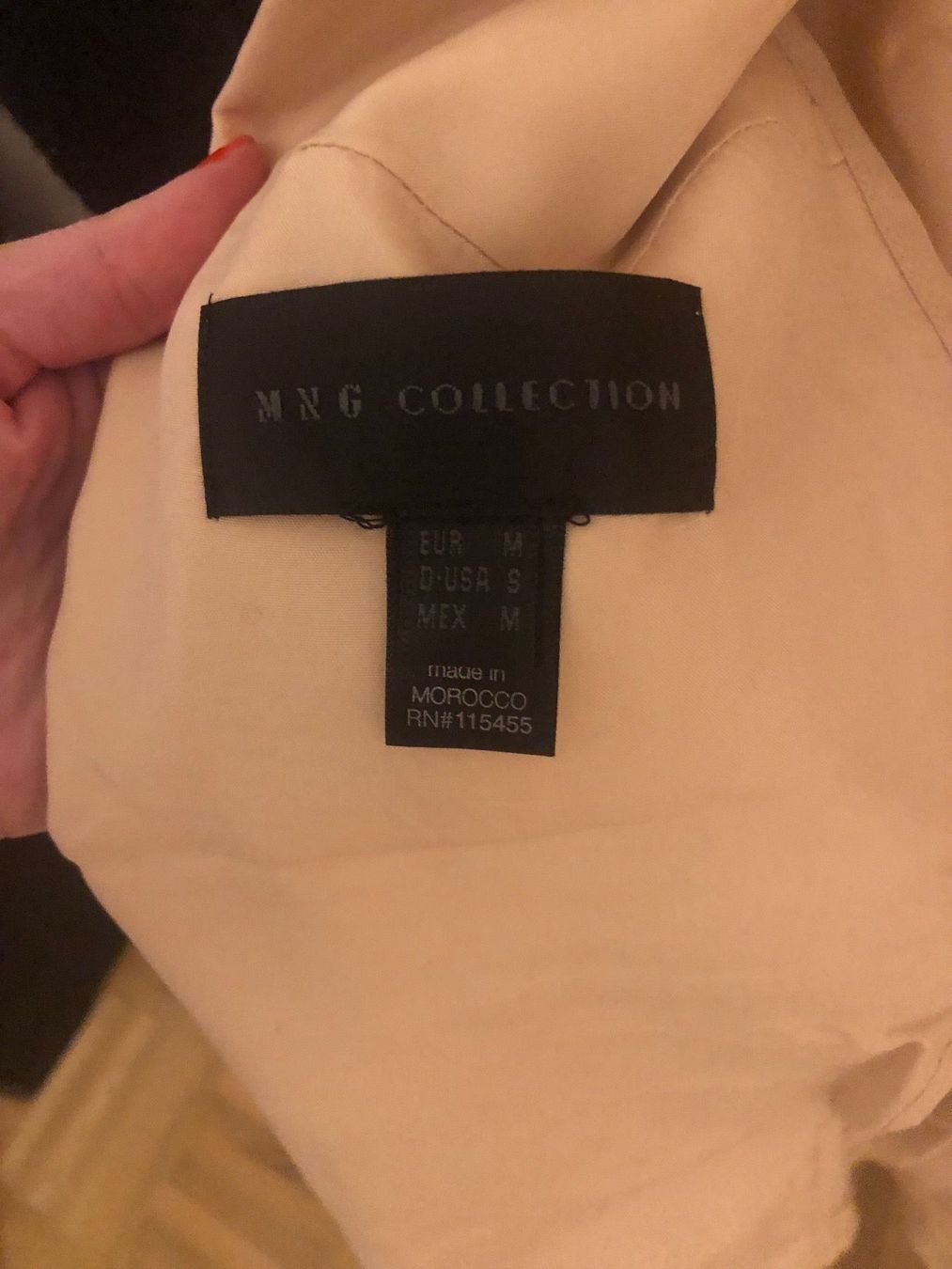 Mango Giacche: Blazer nude Mango – Usato da Onex venduto da kattrina 2