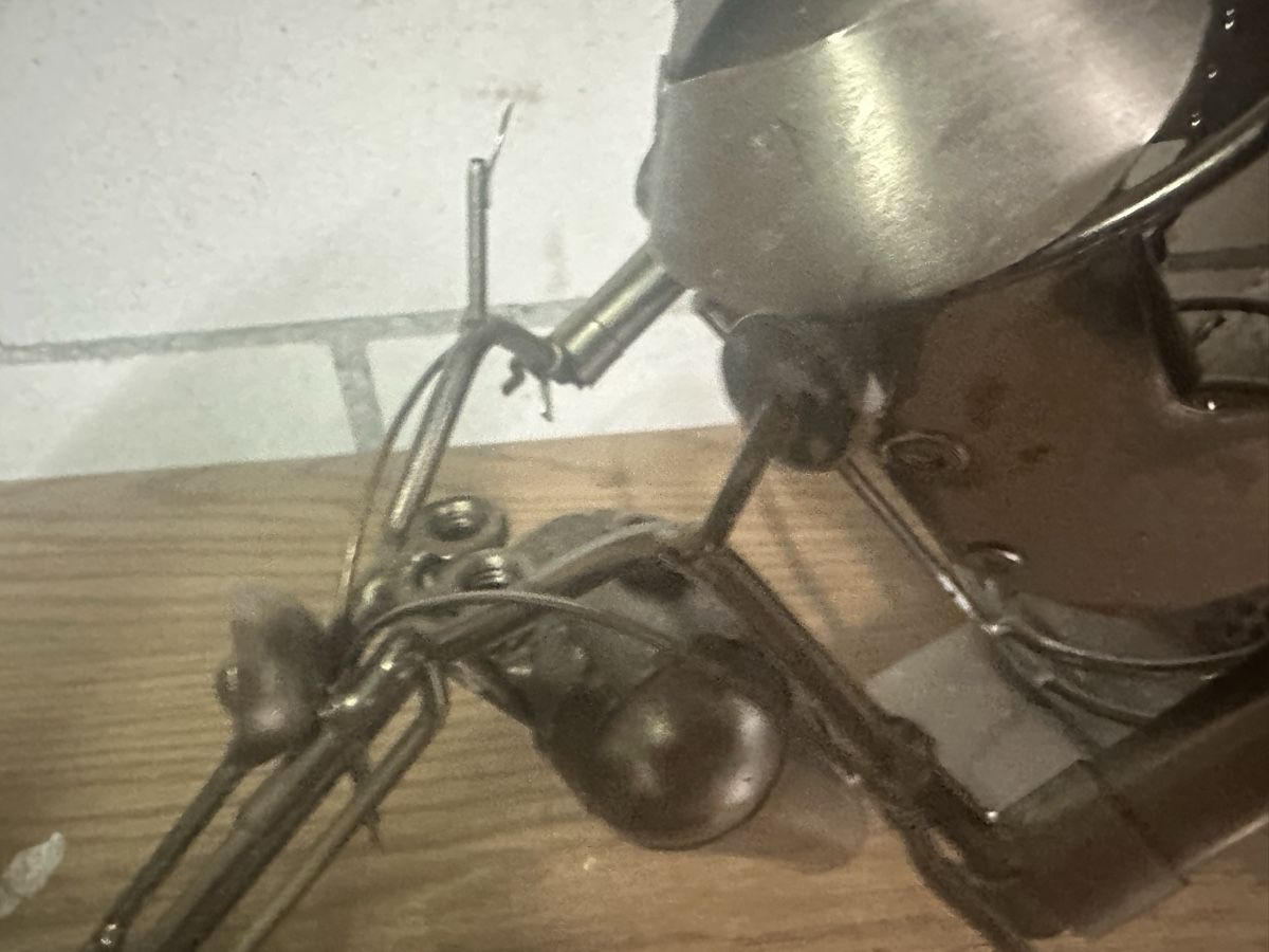 Tutte le decorazioni: Weinhalter Motorrad Metall ohne Wein – Usato da Krauchthal venduto da Kiddy32 2