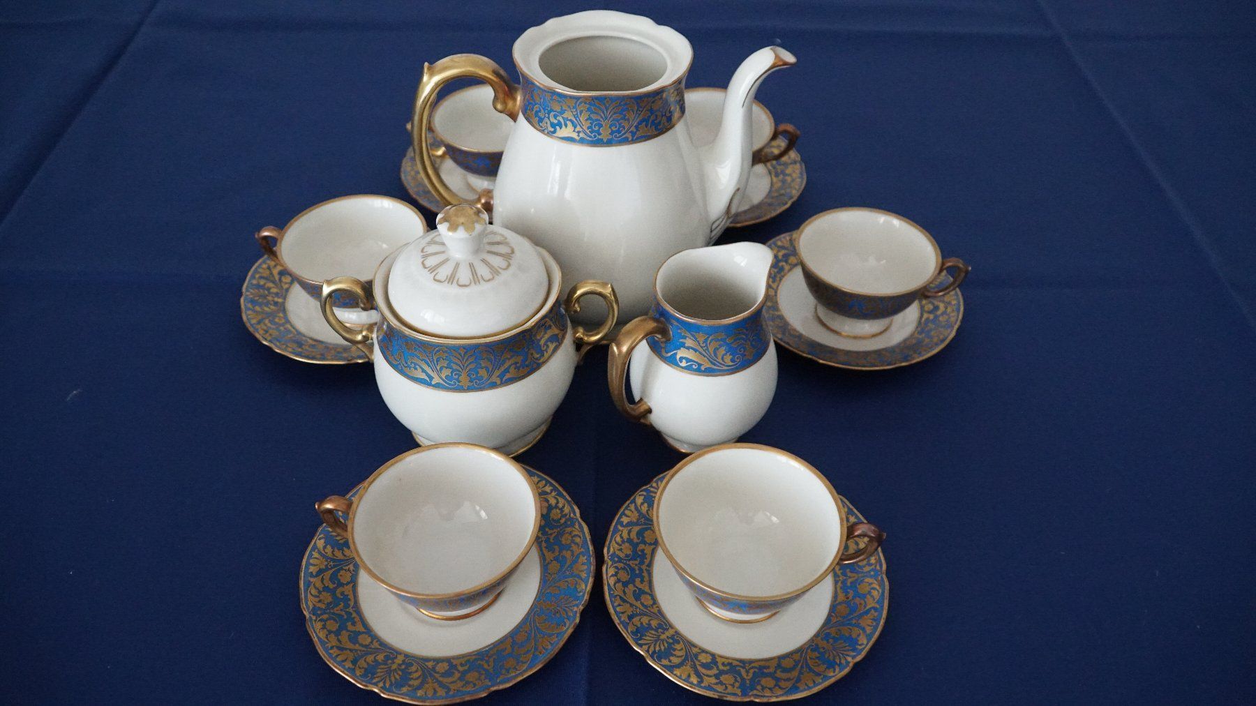 Set di piatti: Kaffee Set Langenthal – Nuovo (secondo la descrizione) da Bern venduto da Antikbatik 9