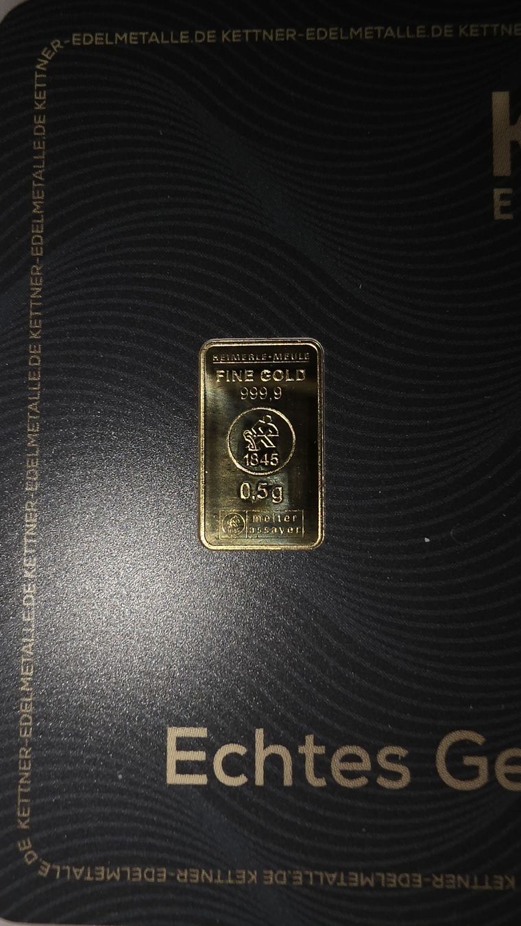 Métaux précieux: 0,5g Gold  – Neuf (Voir description) à Bubendorf par SJK00 1