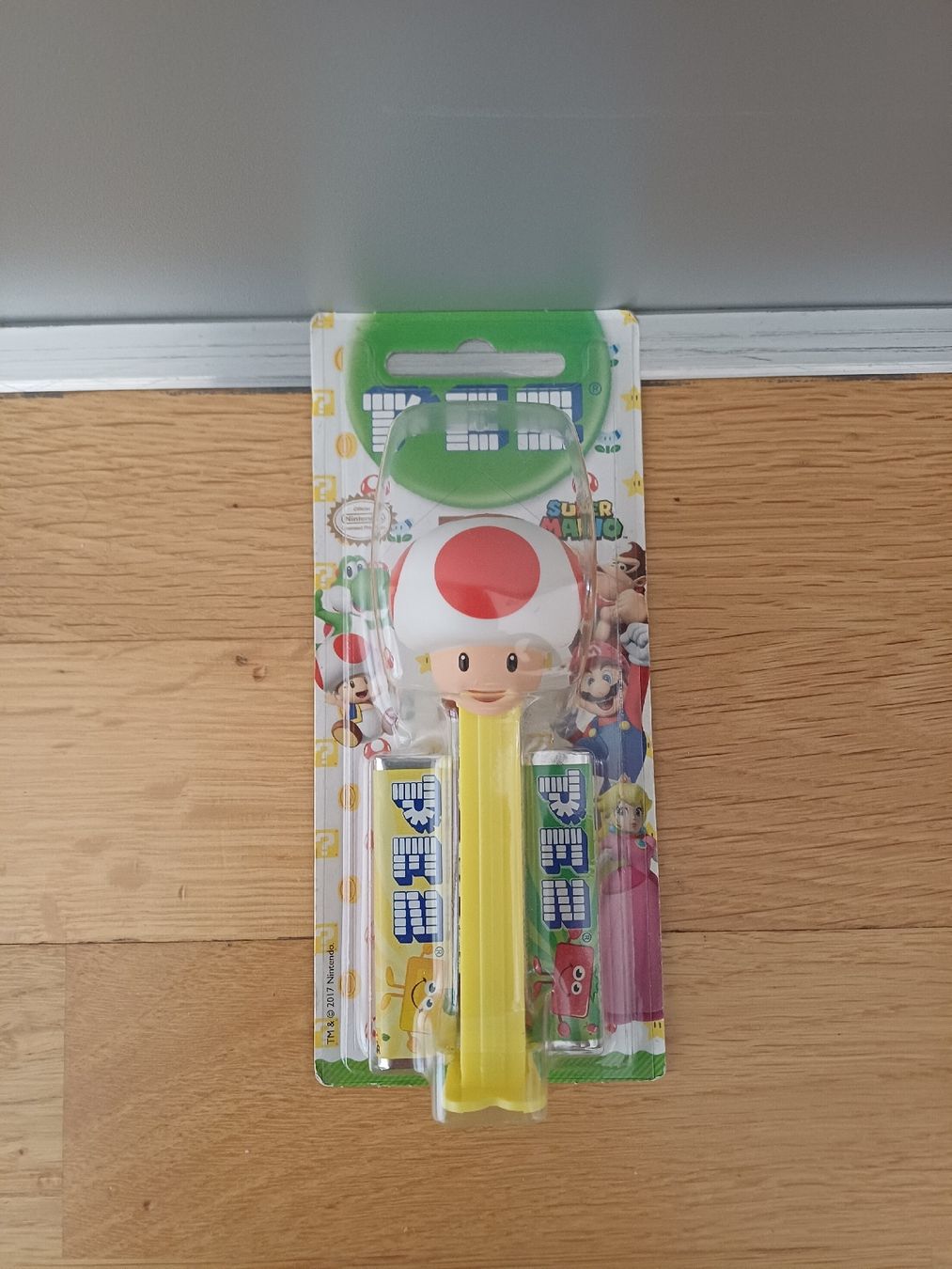 Nintendo Statuette: PEZ Super Mario Toad neu im Blister – Nuovo e nell'imballaggio originale da Frauenfeld venduto da cla_y98c