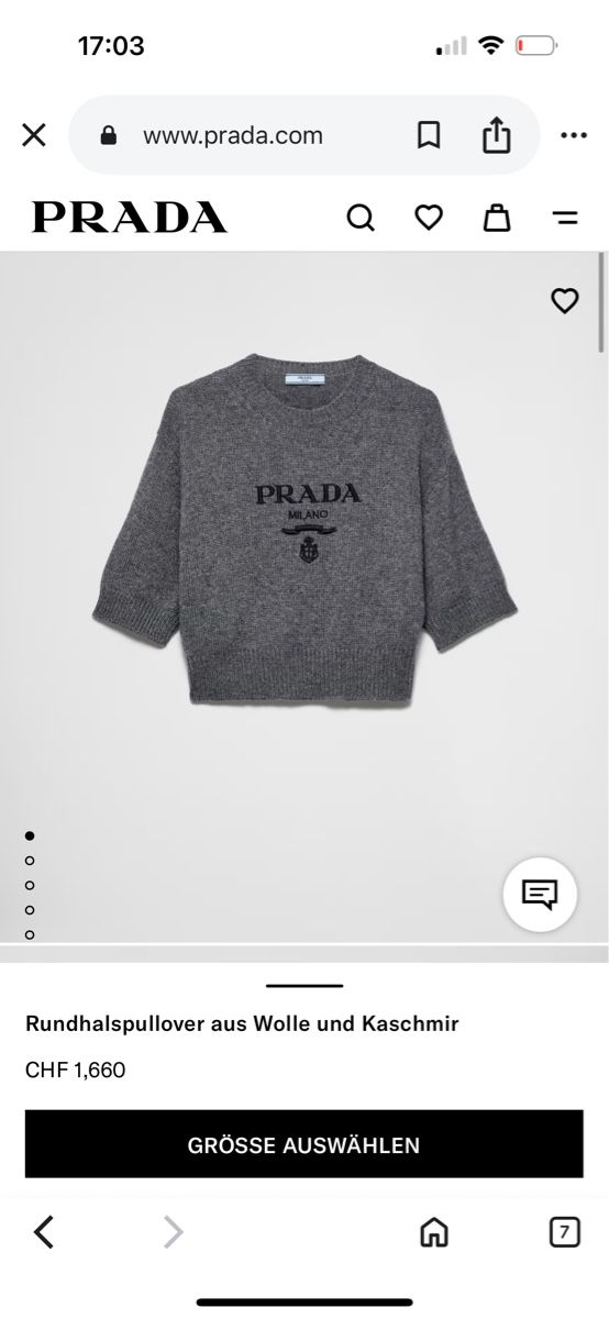 Maglioni & Felpe: Prada – Usato da Reinach AG venduto da MineD