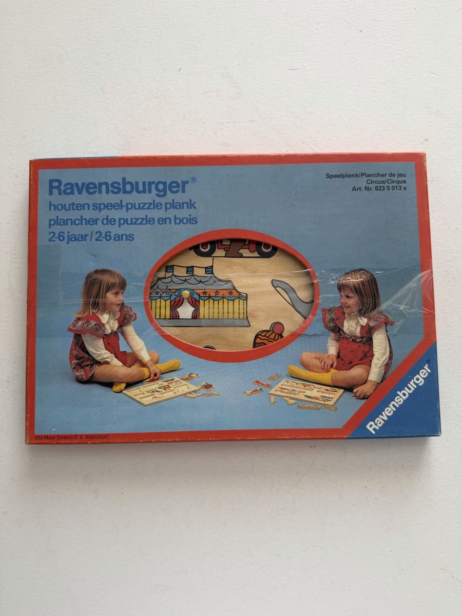 Ravensburger Puzzles: Ravensburger Holzpuzzle Zirkus komplett mit Box – Gebraucht aus Genève von sho_67qj