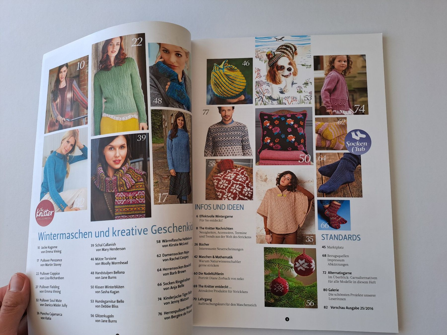 Riviste & Magazine: Strickheft The knitter Ausgabe 24 / 2015 Strickdesign – Usato da Glashütten venduto da Schwebefisch 1