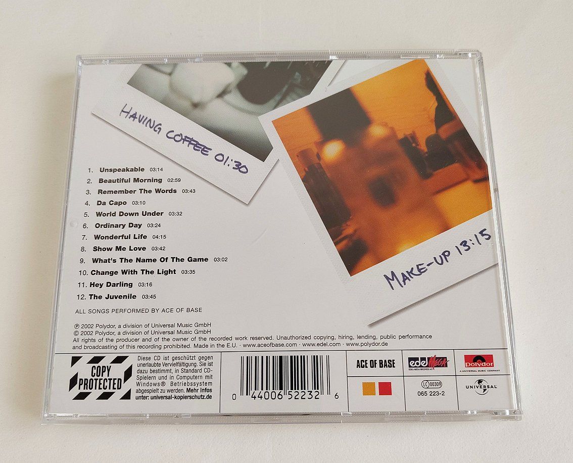 CD: CD Ace of Base - Da Capo – Usato da Buchs ZH venduto da Bighusky 1