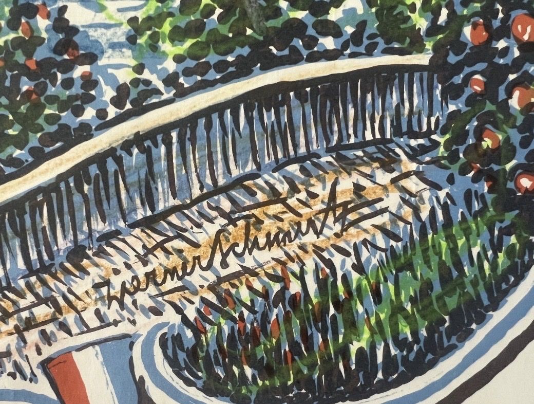 Grafica & Litografie: Werner Schmutz, überarbeitet – Usato da Rain venduto da Pic-Ass 2