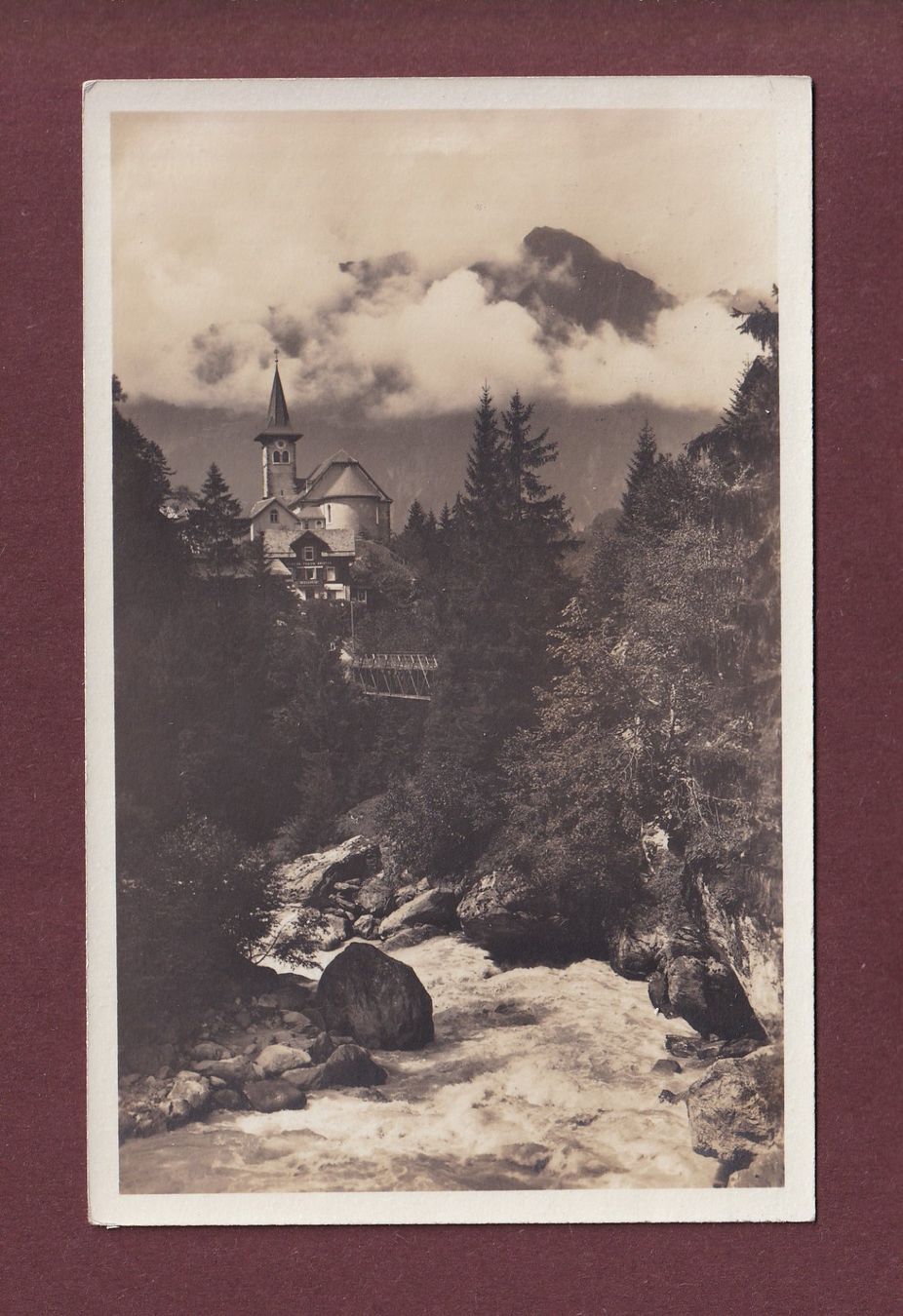 Cartoline postali: BRISTEN - Maderanertal - 1927 – Usato da Pully venduto da nicecards