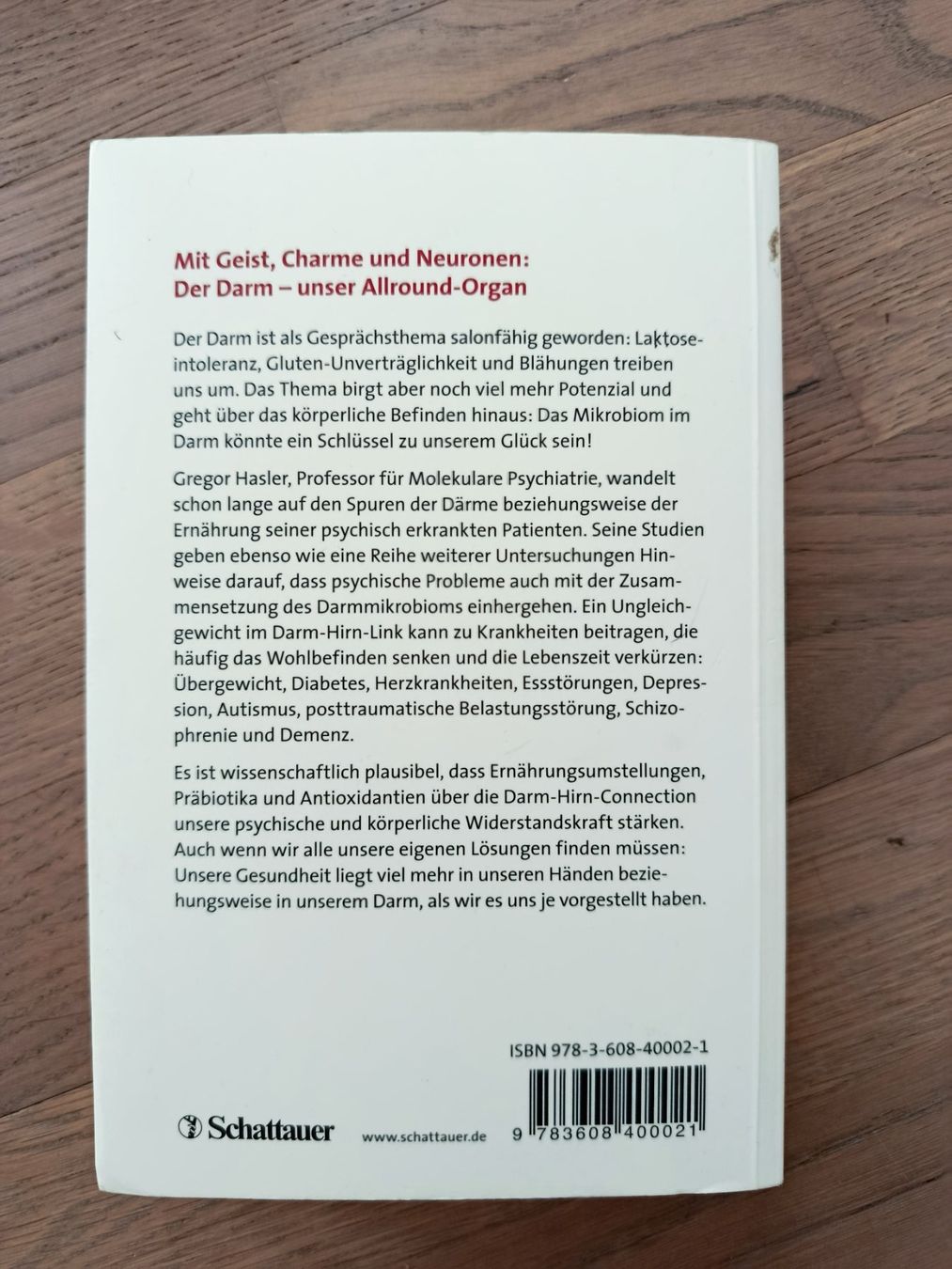 Libri: Gregor Hasler Die Darm-Hirn Connection – Usato da Reinach BL venduto da allerlei001 1