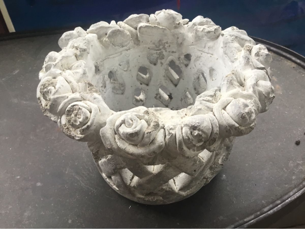 Vasi per fiori: Vintage Blumen Übertopf – Usato da Schlieren venduto da Jeajet 5