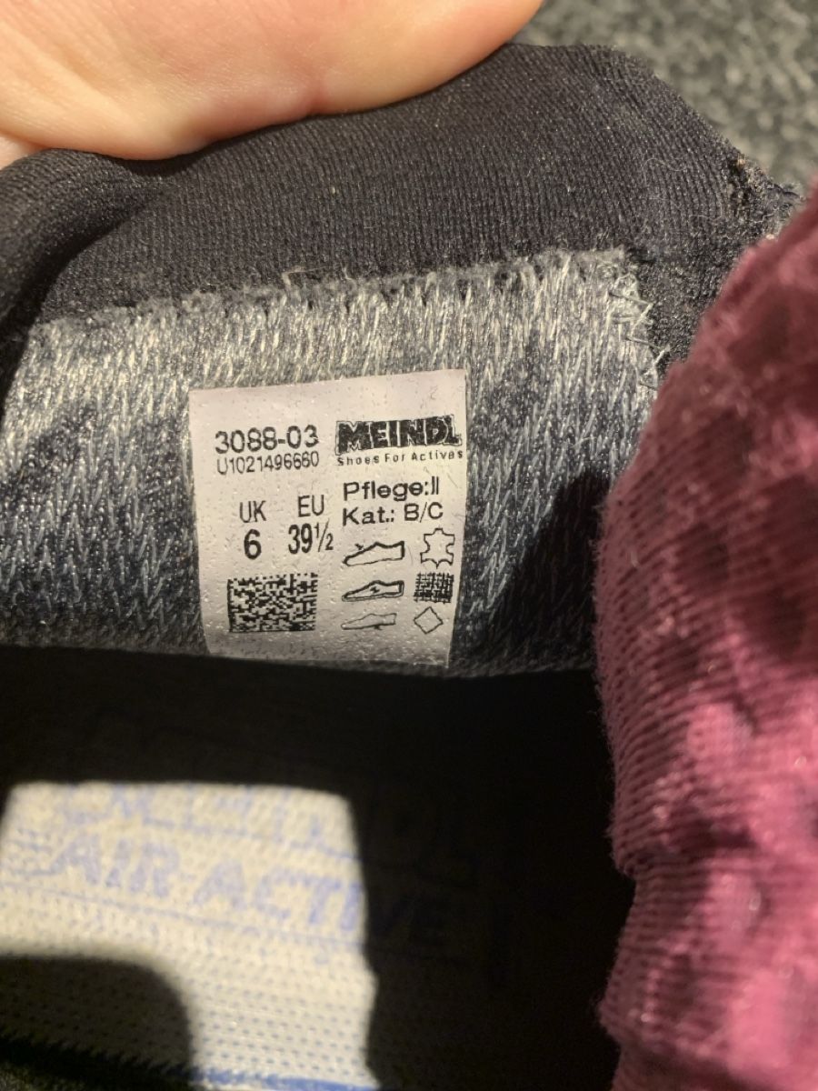 Meindl Damenschuhe: Meindl Wanderschuh grösse 39,5 – Gebraucht aus Oberstocken von Janu88 3