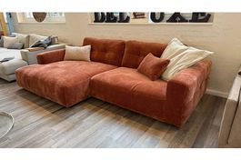 Ecksofa Nelly mit Longchair Ausstellungsmodell