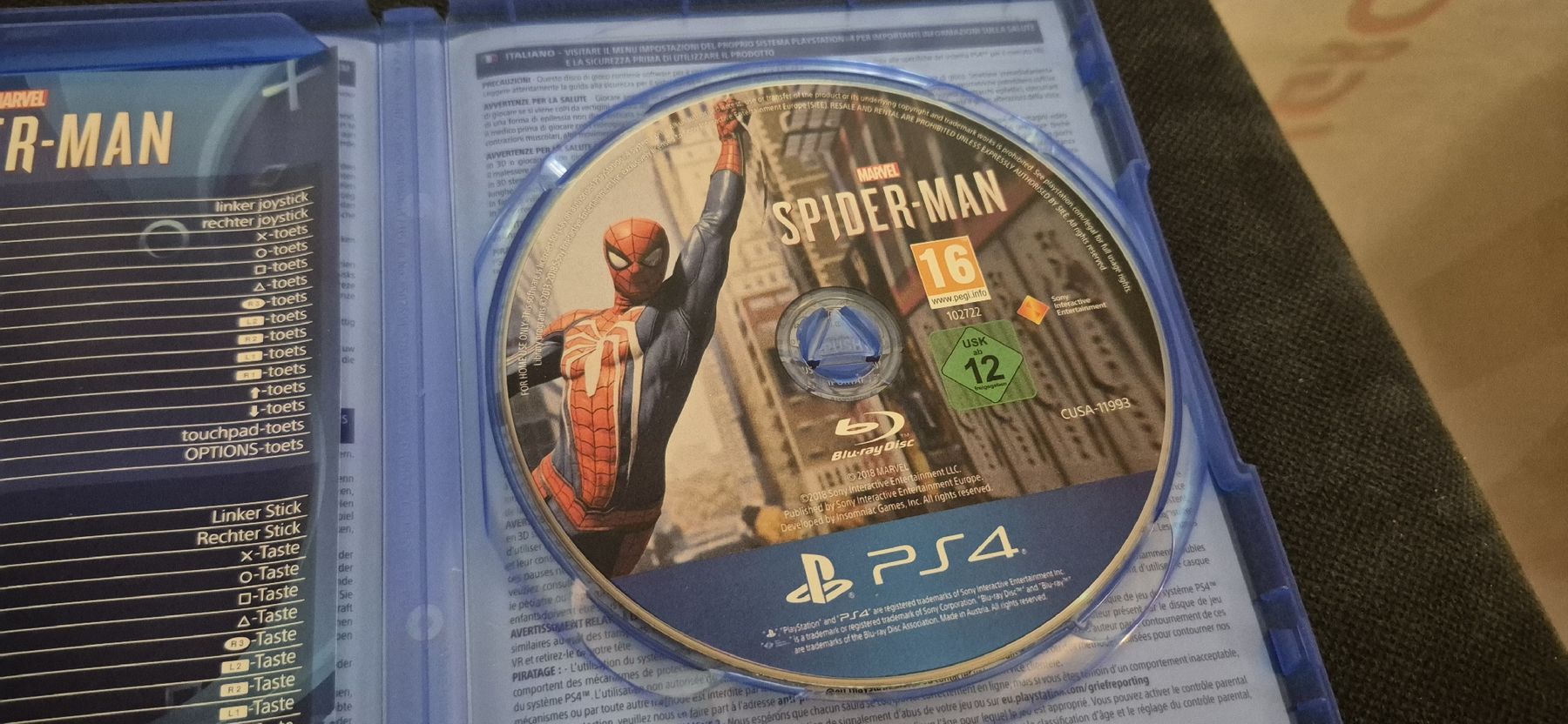 Sony Spiele: SPIDERMAN MARVEL PS4 PLAYSTATION 4 MULTILANGUES 2018 PS5 JEU – Gebraucht aus Grand-Lancy von luc111 5
