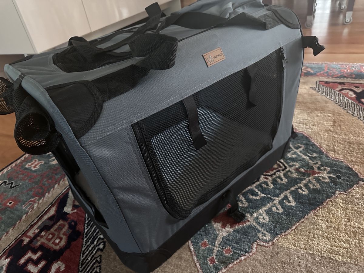 Taschen: Vounot Dog Carrier M grey – Neu (gemäss Beschreibung) aus Mollis von oli_gr