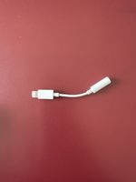 Adaptateur Apple Lightning vers Jack 3,5 mm, blanc