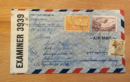 Zensurbrief Cuba - Zürich 1942