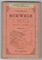 Generalkarte der Schweiz  -  Blatt ll