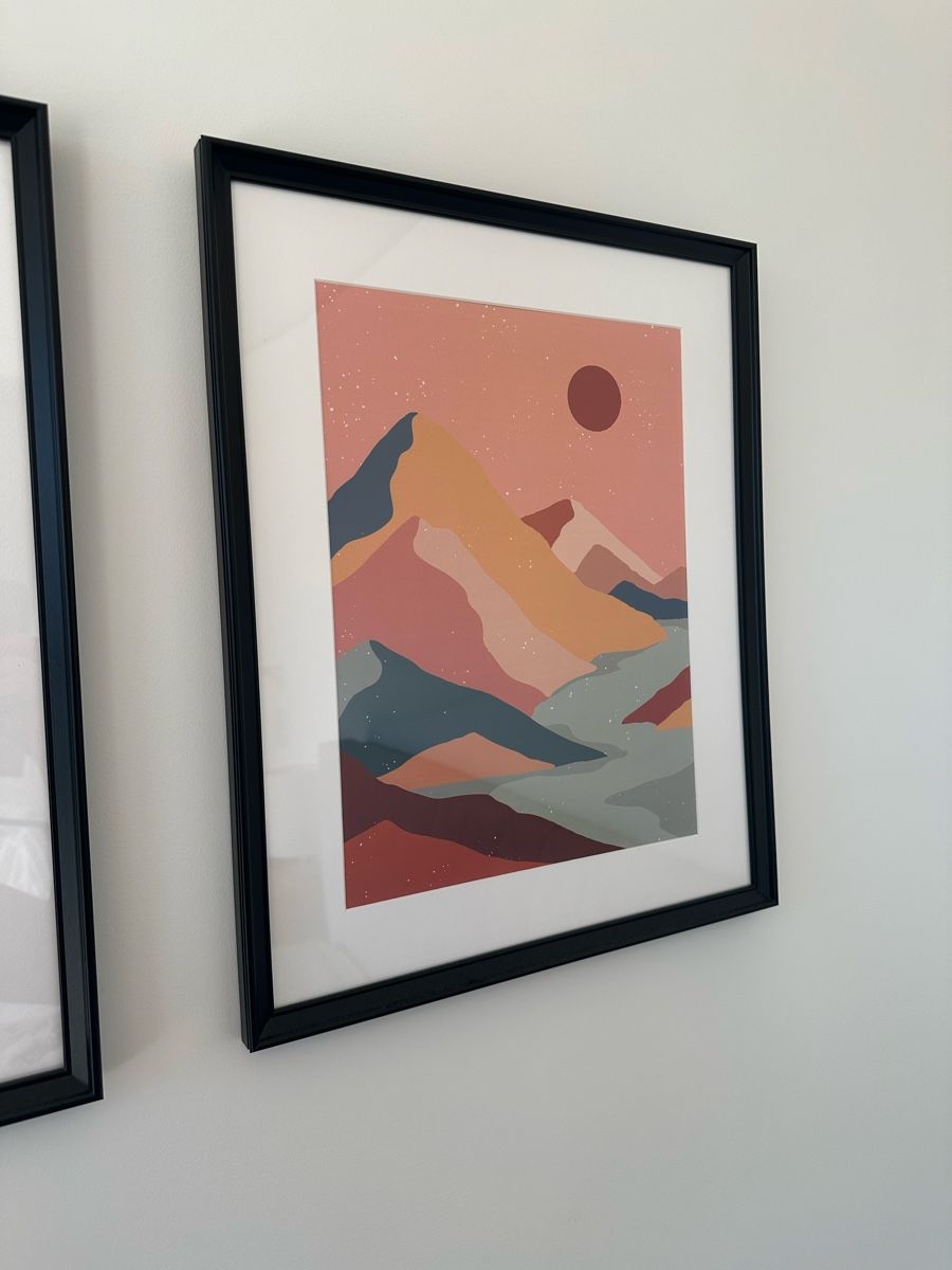 Foto & Immagini: Set of 4 art posters with frames 40x50 cm – Nuovo (secondo la descrizione) da Zürich venduto da Matico2 5