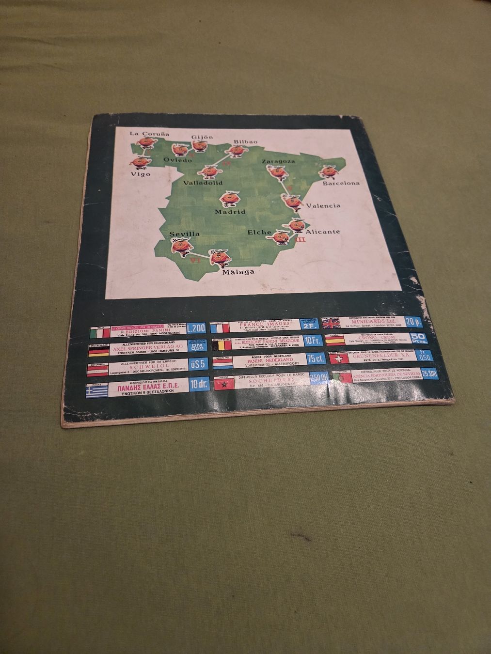 Panini Album: Panini Album WM 1982 – Usato da Embrach venduto da MamaSantos 6