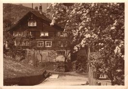 Appenzeller Bauernhaus im Frühling