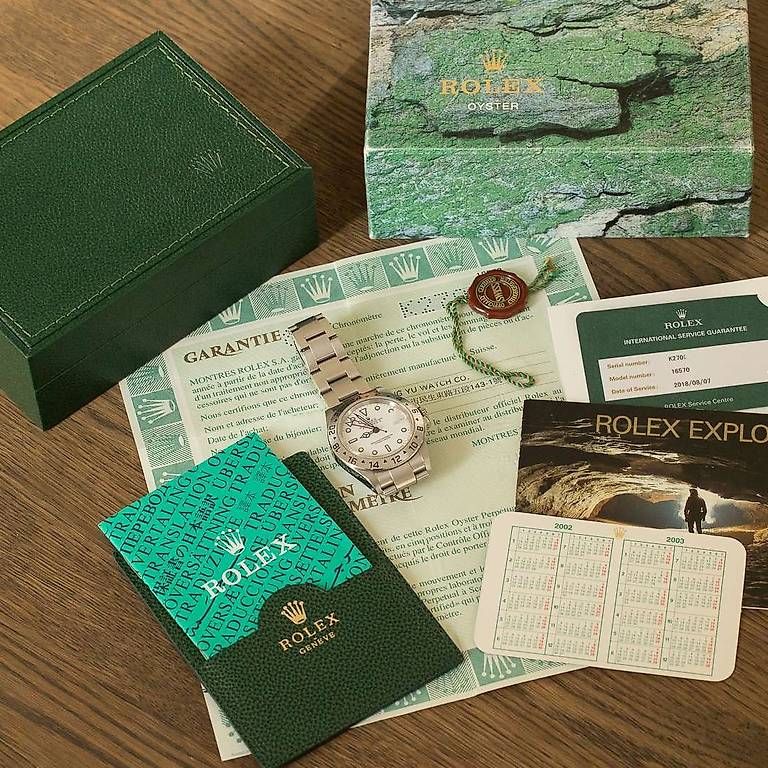 Orologi: Rolex Explorer II ref. 16570, circa 2002/2003 (Full set) – Usato da Lausanne venduto da inf_dft9 4