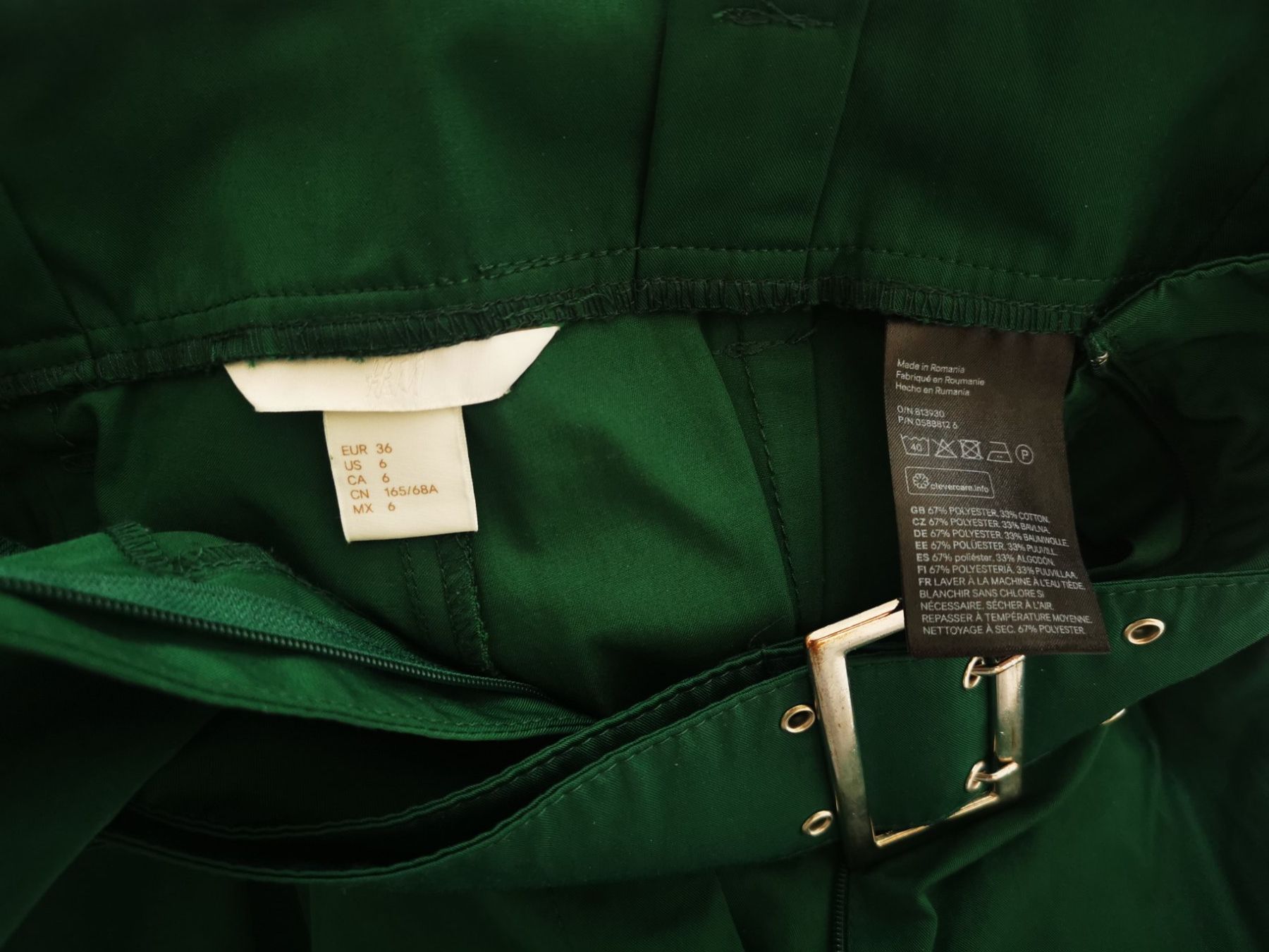 Pantaloni: Grüne Hose H&M,  Grösse 36 – Usato da Niedergösgen venduto da lil_s6k8 3