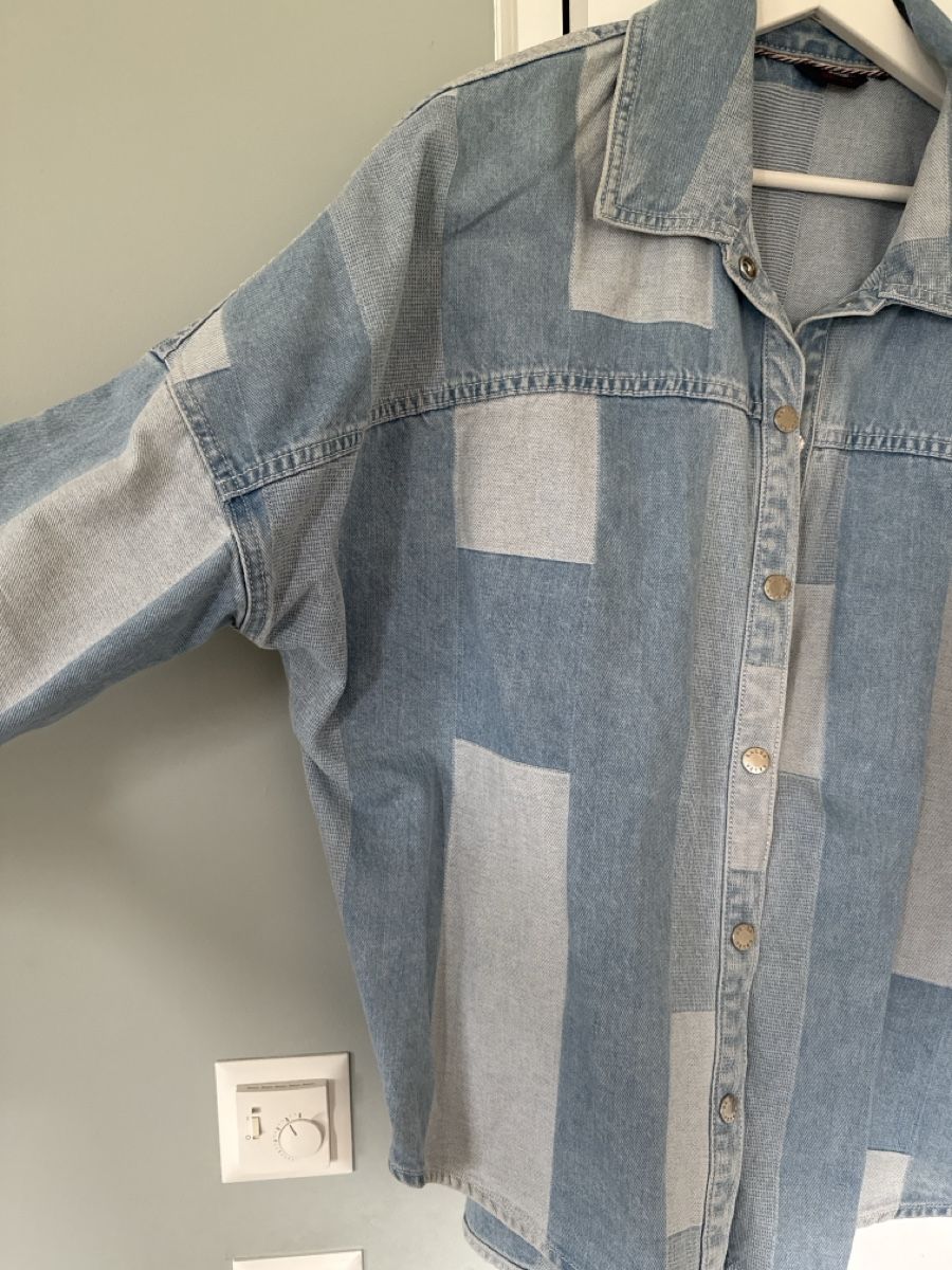 Blusen: Salsa Jeansjacke / Hemd im Patchwork! – Gebraucht aus Riedholz von nlu_dn2q 2