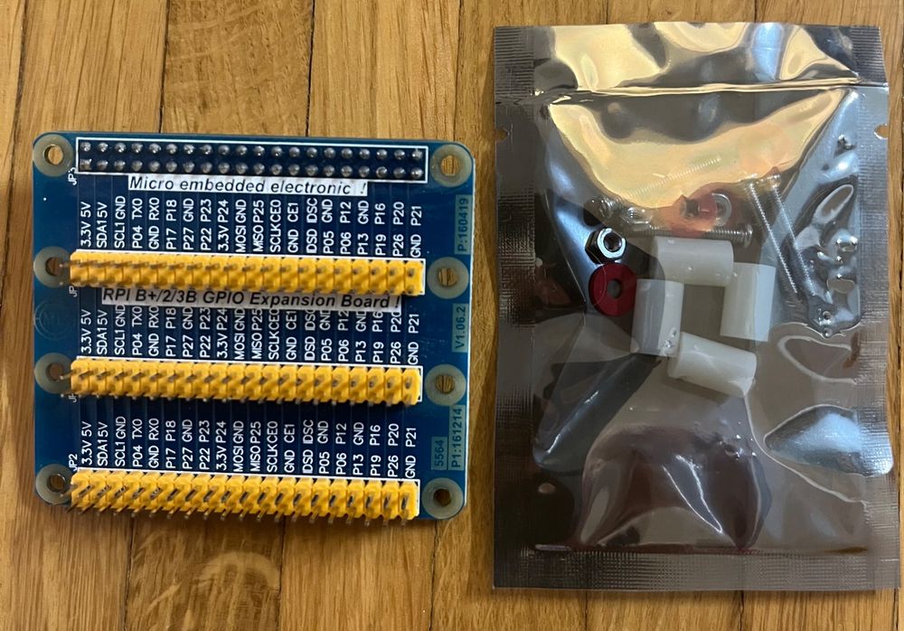 GPIO Expansion Board Raspberry Pi Shield blau (Neu (gemäss Beschreibung ...