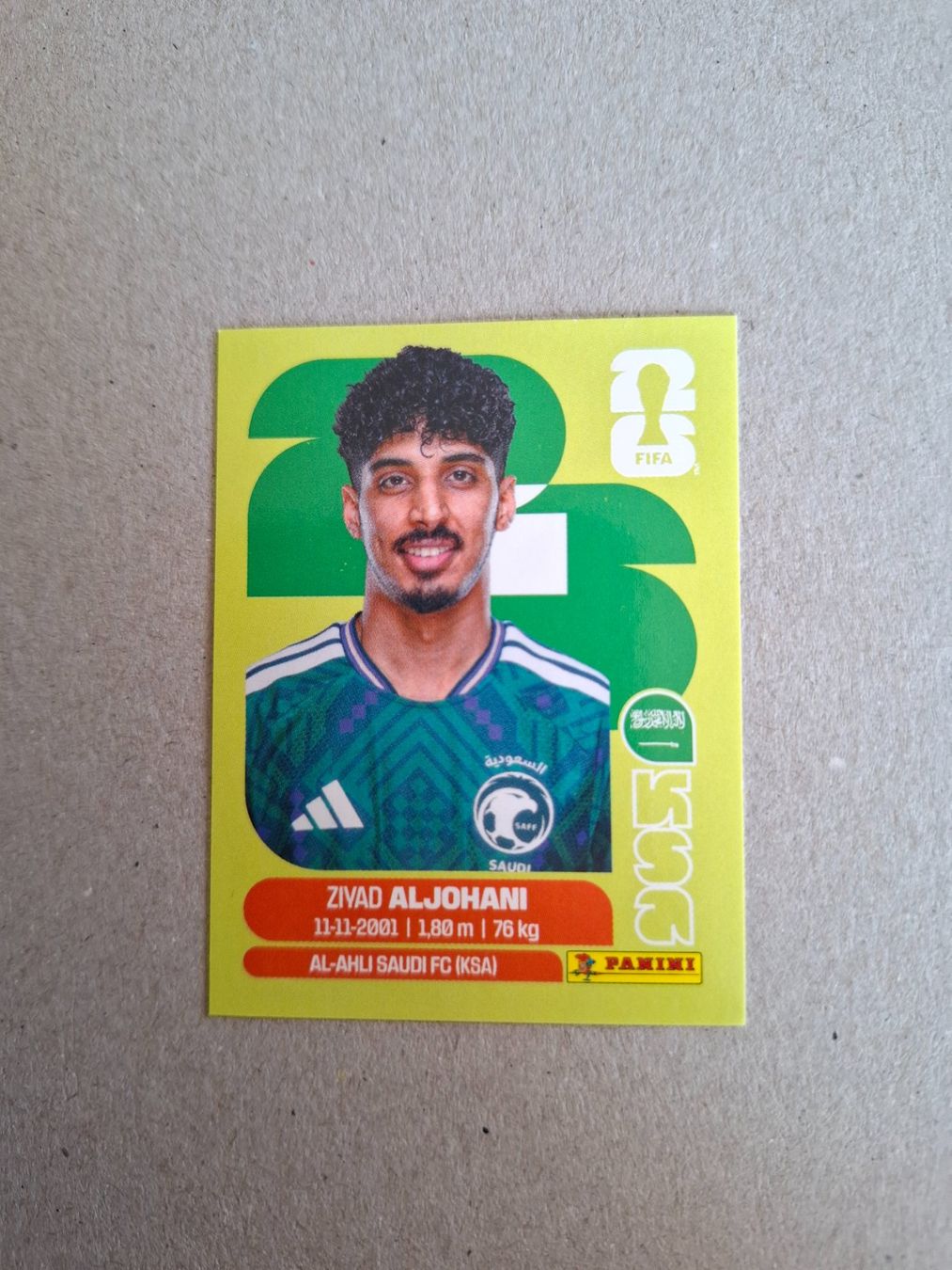 Panini Carte collezionabili: PANINI FIFA 2026 KSA 10 – Usato da Courtelary venduto da man_d69d