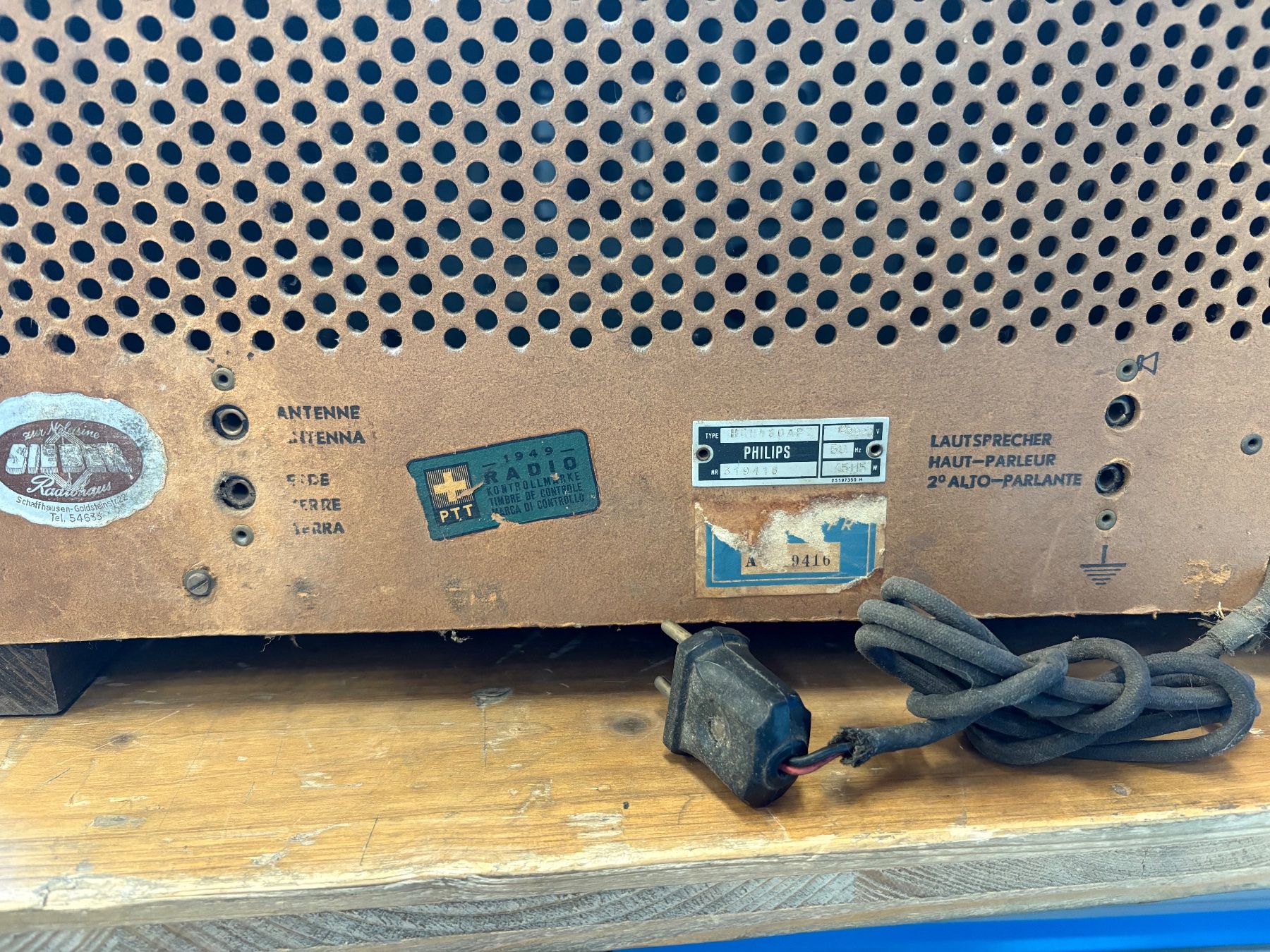 Philips Radio: Radio Philips HCH480APZ – Usato da Chur venduto da Feschtland 3