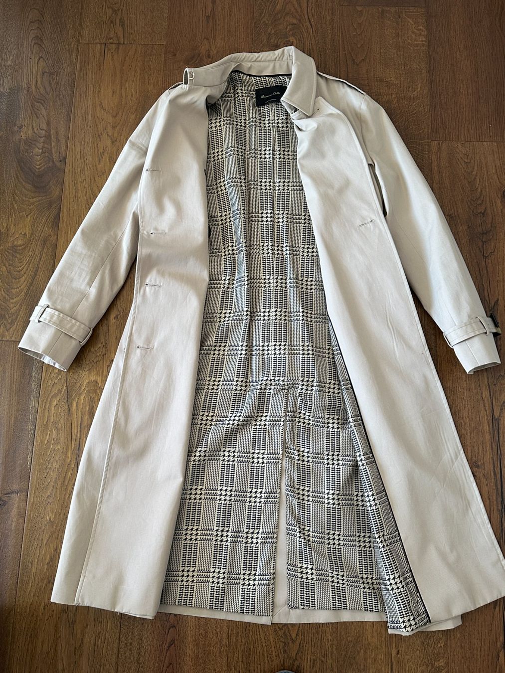 Massimo Dutti Cappotti: Massimo Dutti Trenchcoat, beige, Gr. M – Nuovo (secondo la descrizione) da Burgdorf venduto da Luluk27 4