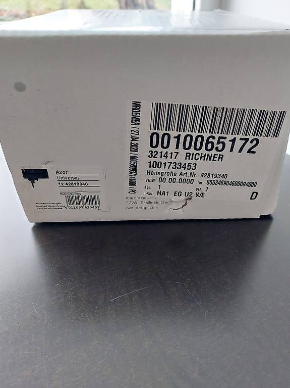 Axor Portasapone: **neu** AXOR Universal Accessories Seifenspender chrom – Nuovo e nell'imballaggio originale da Wetzikon ZH venduto da przemyslaw.rem 3