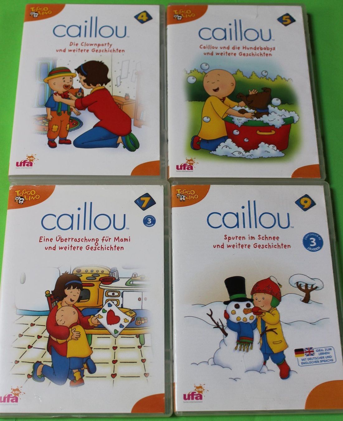Tutti i DVDs: CAILLOU 4DVDs – Usato da Tübach venduto da JamesStone 2