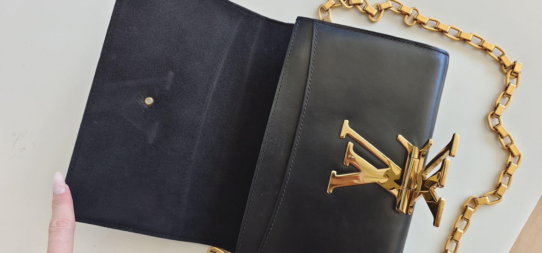 Louis Vuitton Borse da donna: Louis Vuitton, Louise Chain bag – Usato da Meilen venduto da Aphrodite87 3