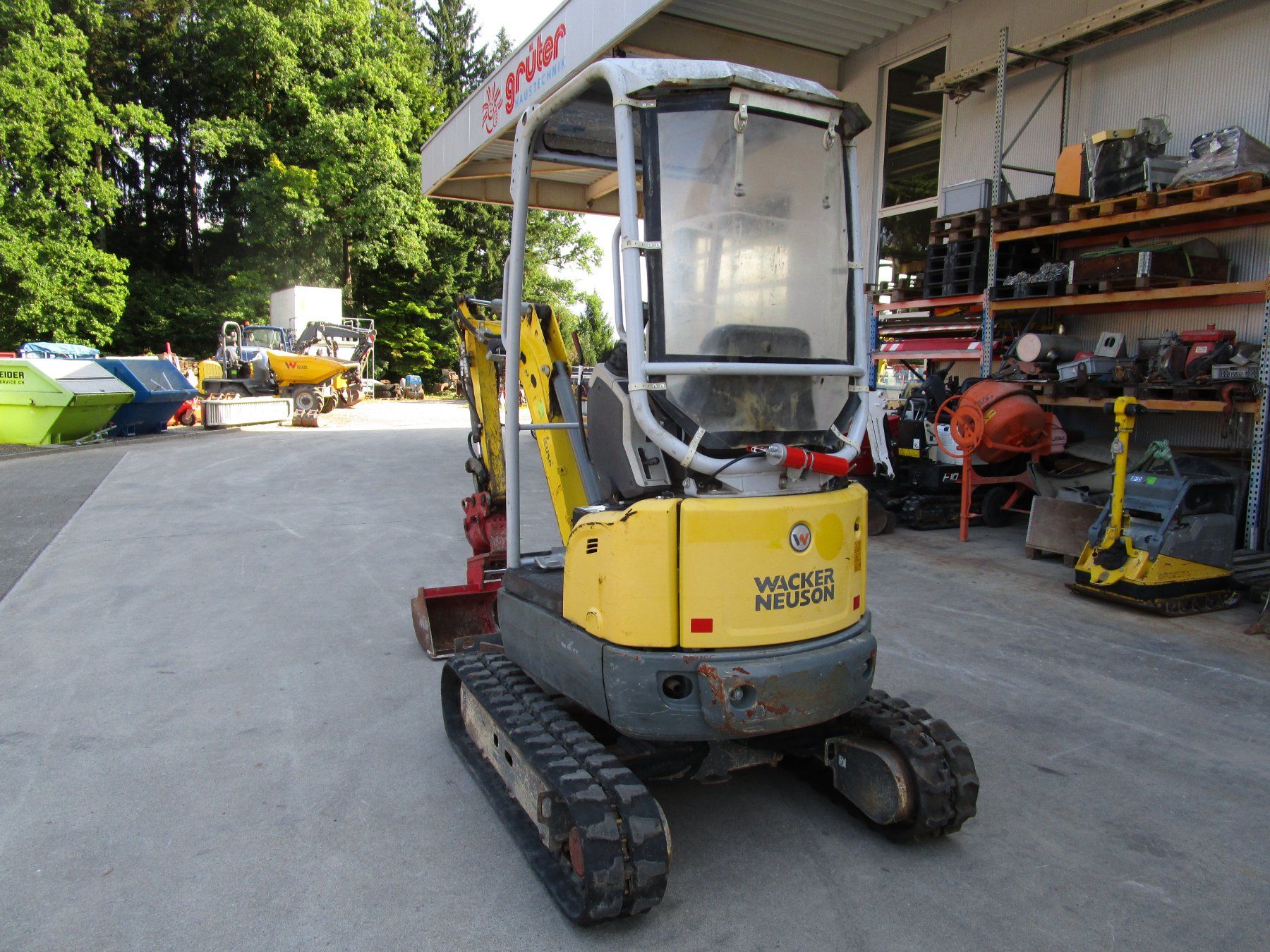 Wacker Neuson Escavatori: Raupenbagger Neuson EZ17 – Usato da Rain venduto da Bob1000 1