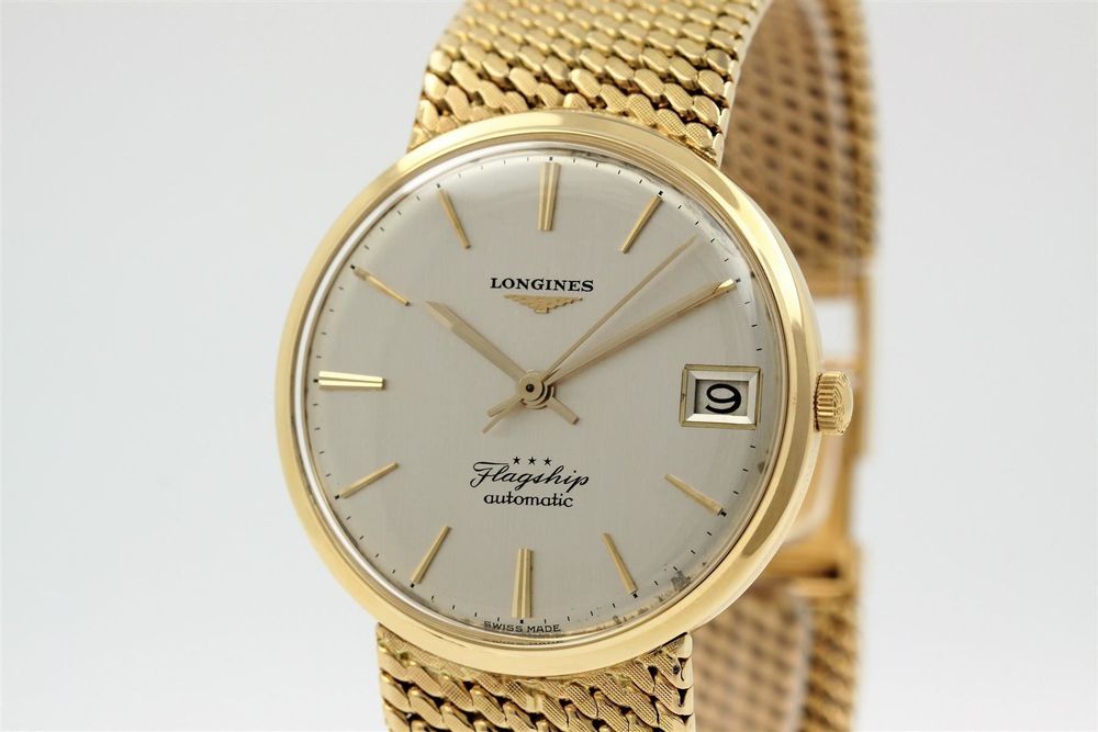 LONGINES Flagship Vintage 18K Gold von 1964 ab Service 5026