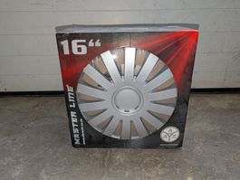 Radabdeckungen silber
