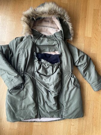 L2W Winterjacke mit Kapuze, Grösse L, Top Zustand!