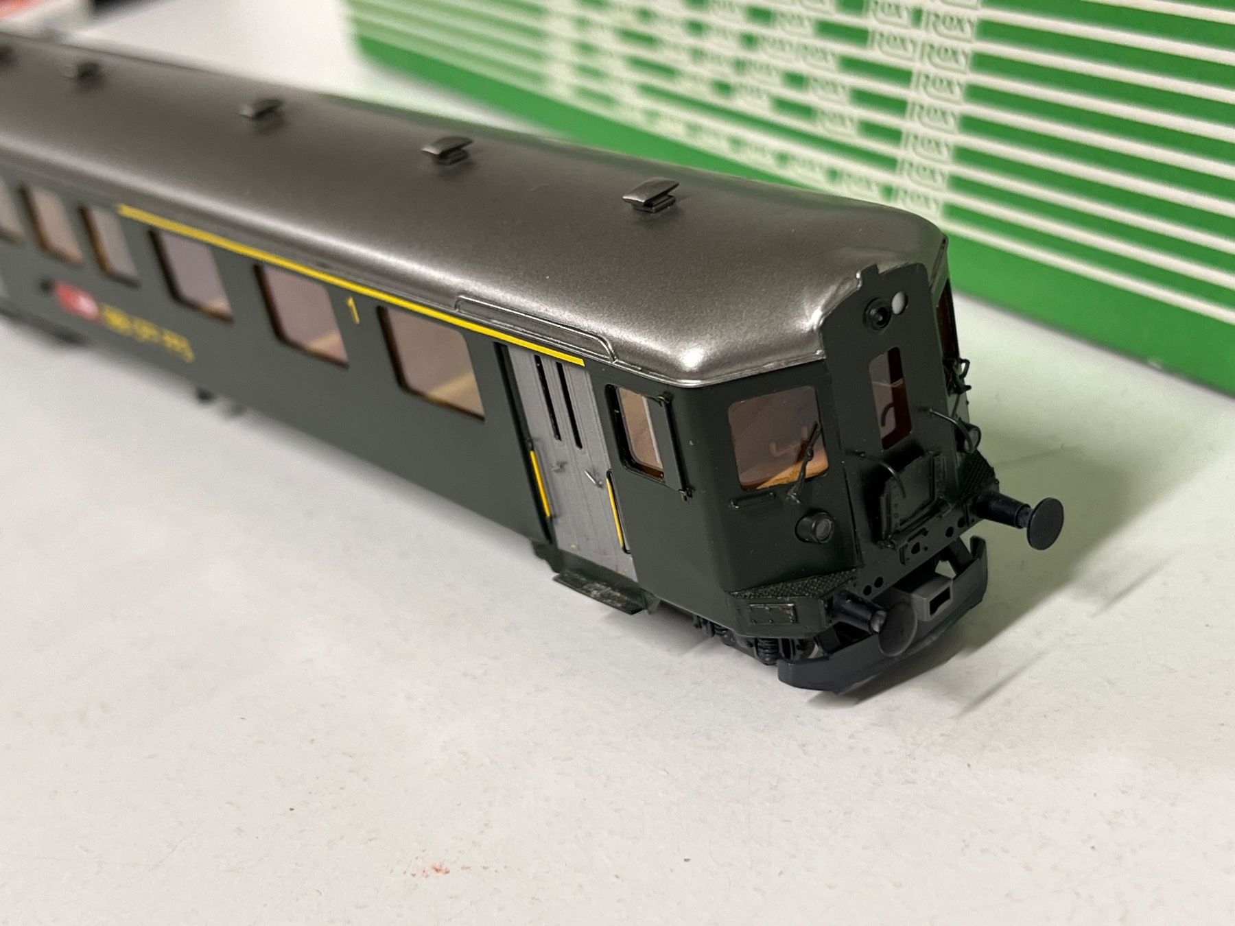 Roxy Modellini di ferrovie: Roxy 031  SBB CFF FFS Pilot BDe 1988 AC – Usato da Geroldswil venduto da TopTrain54 3