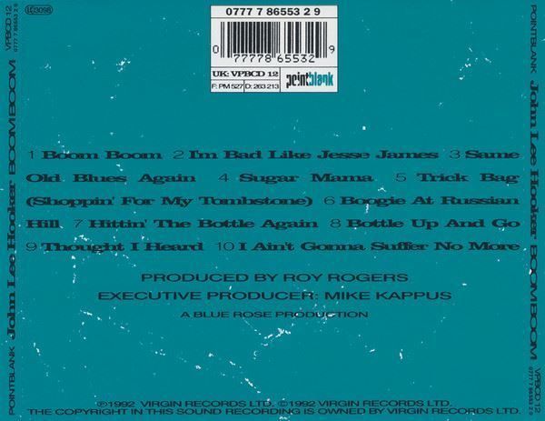 CD: John Lee Hooker – Boom Boom – Usato da St.Gallen venduto da jalamusic 1