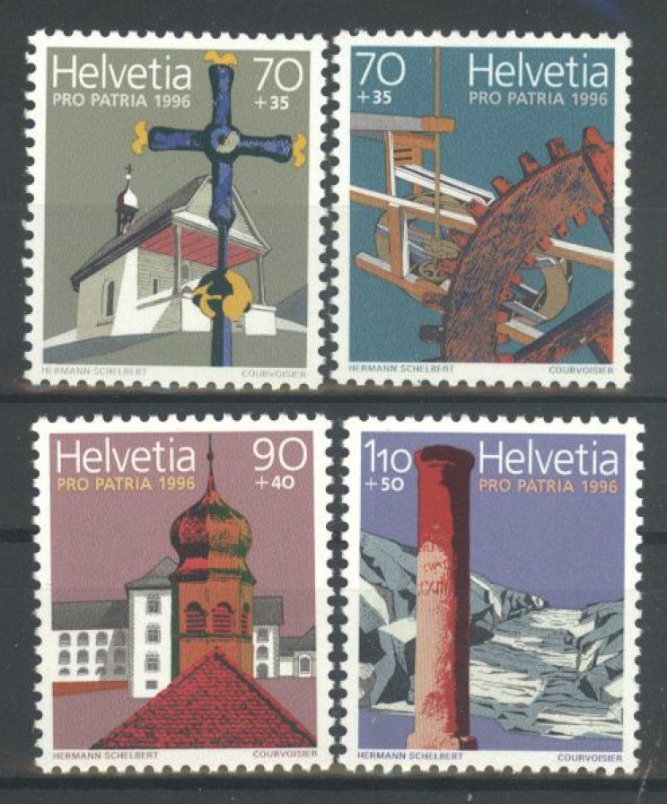 Tous les timbres: 1996, Pro Patria ** (2) – D'occasion à Willisau par Vollstempel