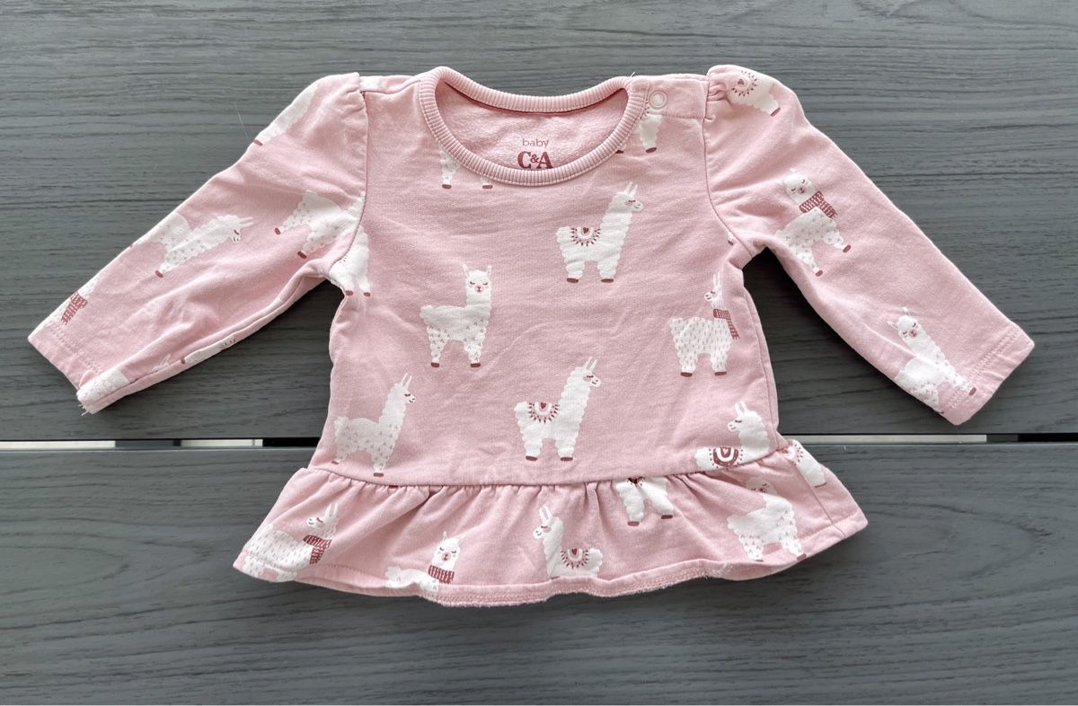 C&A Maglioni & Felpe: Süsses Lama Shirt Gr. 68 C&A – Usato da Engelburg venduto da Annis_Crew 1