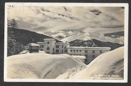 Davos beim Thurgauer Sanatorium im Hochwinter